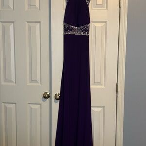 Morgan & Co. Purple Dress with sequins size 3/4